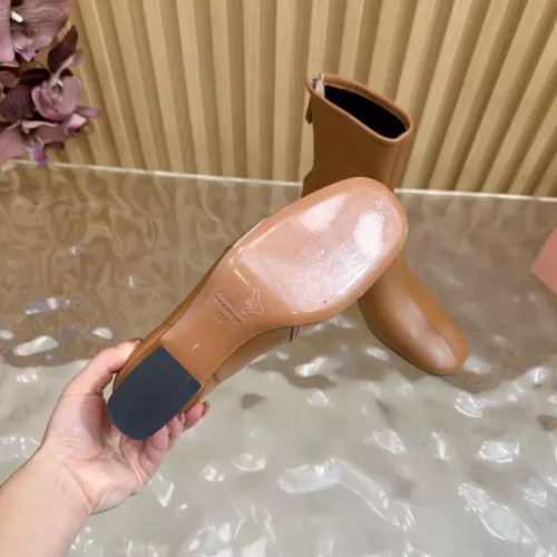 Replica MIU MIU Boots For Women #1377995 $115.00 USD for Wholesale
