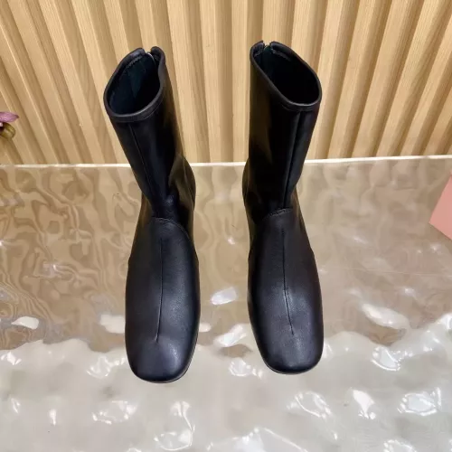 Replica MIU MIU Boots For Women #1377997 $115.00 USD for Wholesale