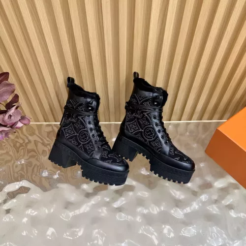 Louis Vuitton Boots For Women #1378002 $140.00 USD, Wholesale Replica Louis Vuitton Boots