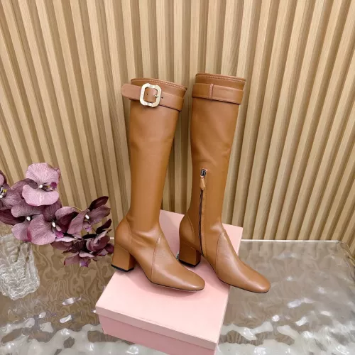 Replica MIU MIU Boots For Women #1378003 $132.00 USD for Wholesale