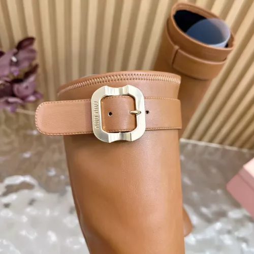 Replica MIU MIU Boots For Women #1378003 $132.00 USD for Wholesale