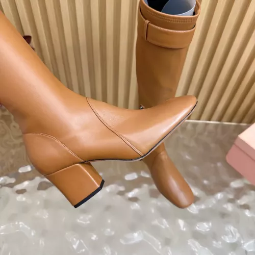 Replica MIU MIU Boots For Women #1378003 $132.00 USD for Wholesale