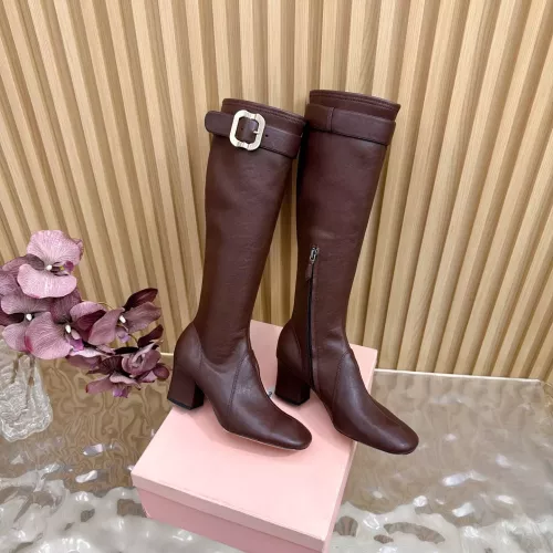 Replica MIU MIU Boots For Women #1378004 $132.00 USD for Wholesale