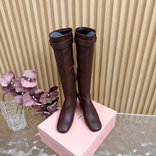 Replica MIU MIU Boots For Women #1378004 $132.00 USD for Wholesale
