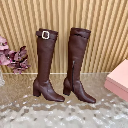 Replica MIU MIU Boots For Women #1378004 $132.00 USD for Wholesale