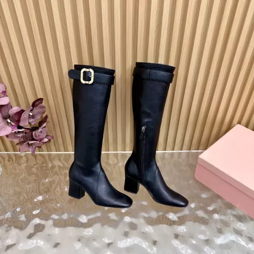 MIU MIU Boots For Women #1378005 $132.00 USD, Wholesale Replica MIU MIU Boots