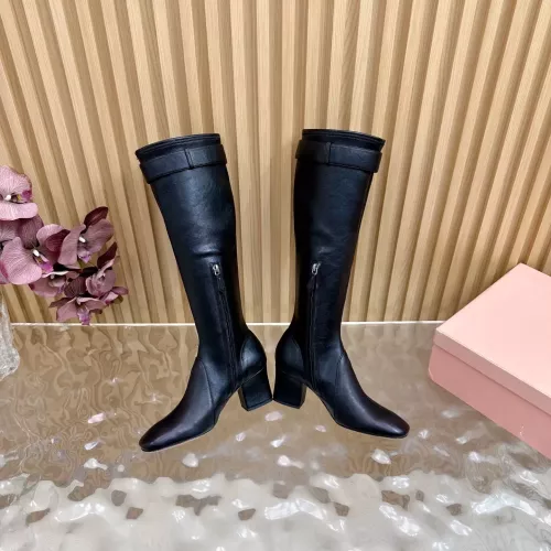 Replica MIU MIU Boots For Women #1378005 $132.00 USD for Wholesale