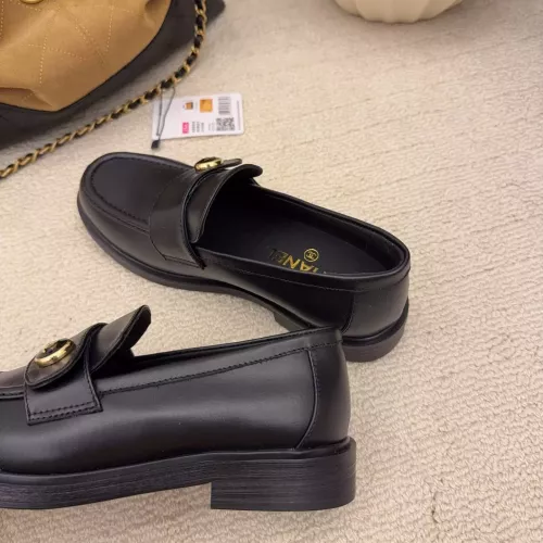 Replica Chanel Leather Shoes For Women #1378015 $112.00 USD for Wholesale