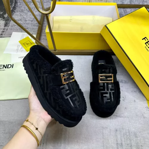 Fendi Slippers For Women #1378055 $100.00 USD, Wholesale Replica Fendi Slippers