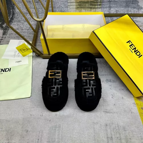 Replica Fendi Slippers For Women #1378055 $100.00 USD for Wholesale