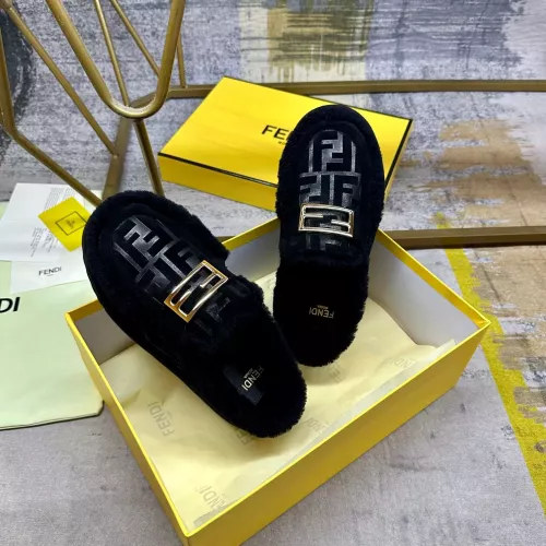Replica Fendi Slippers For Women #1378055 $100.00 USD for Wholesale