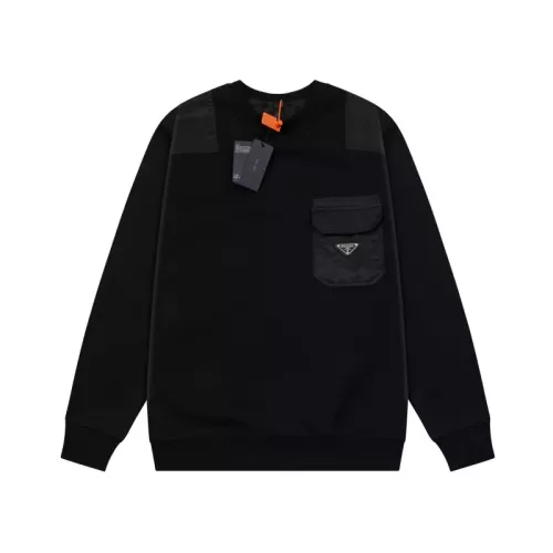 Prada Hoodies Long Sleeved For Unisex #1378062 $56.00 USD, Wholesale Replica Prada Hoodies