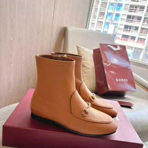 Replica Gucci Boots For Women #1378063 $135.00 USD for Wholesale