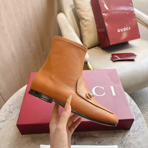 Replica Gucci Boots For Women #1378063 $135.00 USD for Wholesale