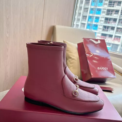 Replica Gucci Boots For Women #1378064 $135.00 USD for Wholesale
