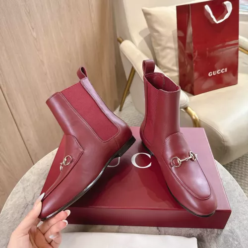 Replica Gucci Boots For Women #1378072 $132.00 USD for Wholesale