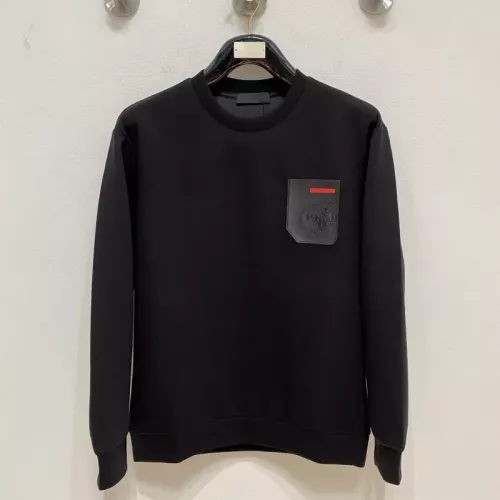 Prada Hoodies Long Sleeved For Unisex #1378142 $80.00 USD, Wholesale Replica Prada Hoodies