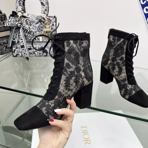 Replica Christian Dior Boots For Women #1378152 $122.00 USD for Wholesale