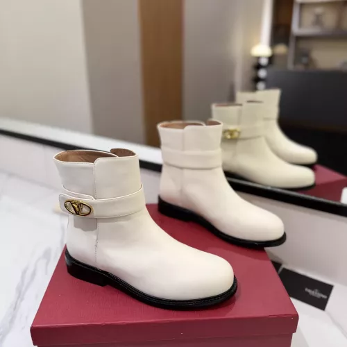 Replica Valentino Boots For Women #1378176 $165.00 USD for Wholesale