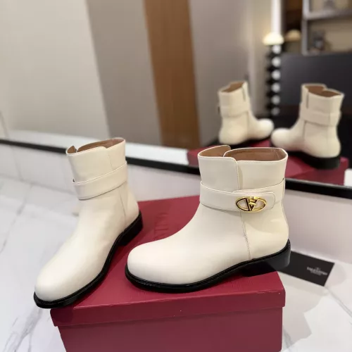 Replica Valentino Boots For Women #1378176 $165.00 USD for Wholesale