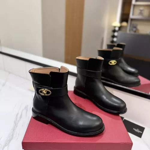 Replica Valentino Boots For Women #1378180 $165.00 USD for Wholesale