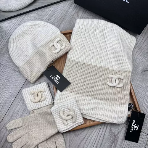 Chanel Hat and Scarf and Glove Set #1378218 $72.00 USD, Wholesale Replica Chanel Hat and Scarf and Glove Set