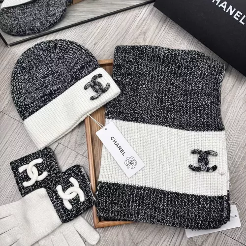 Chanel Hat and Scarf and Glove Set #1378220 $72.00 USD, Wholesale Replica Chanel Hat and Scarf and Glove Set