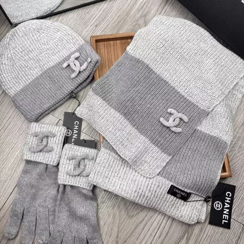 Replica Chanel Hat and Scarf and Glove Set #1378222 $72.00 USD for Wholesale