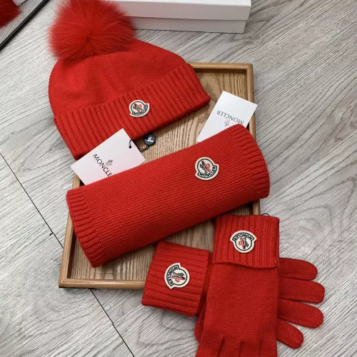 Replica Moncler Hat and Scarf and Glove Set #1378227 $76.00 USD for Wholesale