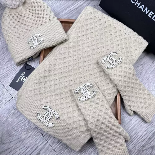 Chanel Hat and Scarf and Glove Set #1378233 $52.00 USD, Wholesale Replica Chanel Hat and Scarf and Glove Set