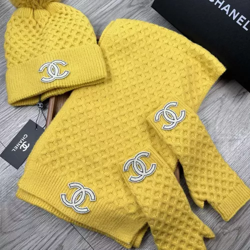 Chanel Hat and Scarf and Glove Set #1378235 $52.00 USD, Wholesale Replica Chanel Hat and Scarf and Glove Set