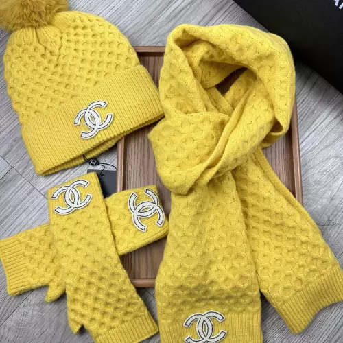 Replica Chanel Hat and Scarf and Glove Set #1378235 $52.00 USD for Wholesale