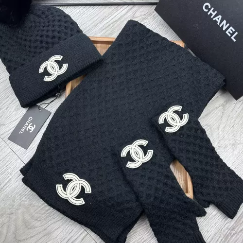 Chanel Hat and Scarf and Glove Set #1378238 $52.00 USD, Wholesale Replica Chanel Hat and Scarf and Glove Set