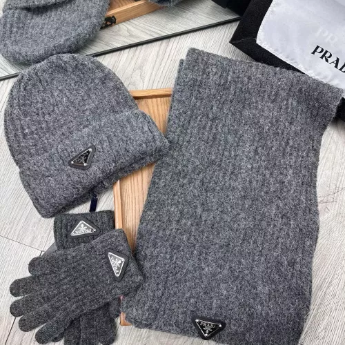Prada Hat and Scarf and Glove Set #1378249