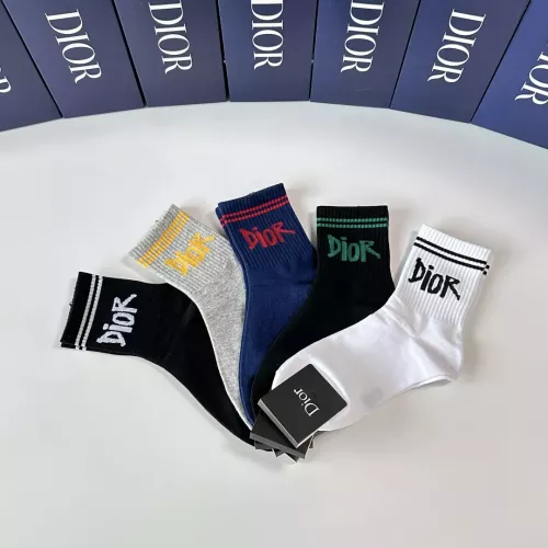 Replica Christian Dior Socks #1378257 $27.00 USD for Wholesale