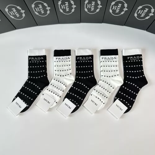 Replica Prada Socks #1378258 $29.00 USD for Wholesale