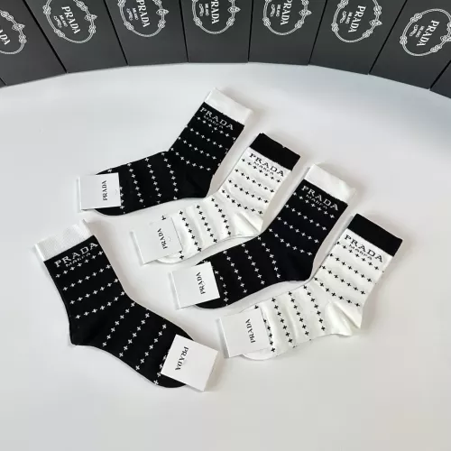 Replica Prada Socks #1378258 $29.00 USD for Wholesale