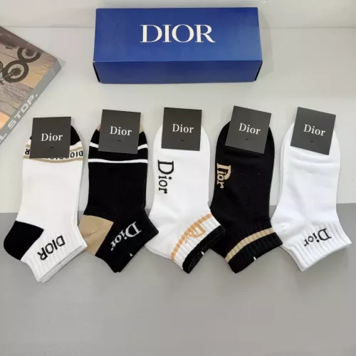 Replica Christian Dior Socks #1378289 $27.00 USD for Wholesale