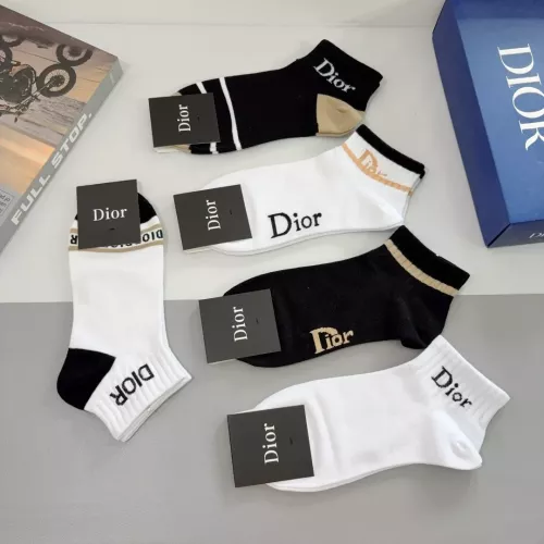 Replica Christian Dior Socks #1378289 $27.00 USD for Wholesale