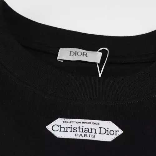 Replica Christian Dior T-Shirts Long Sleeved For Unisex #1378297 $42.00 USD for Wholesale