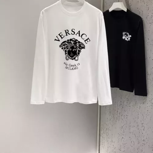 Versace T-Shirts Long Sleeved For Unisex #1378320 $41.00 USD, Wholesale Replica Versace T-Shirts