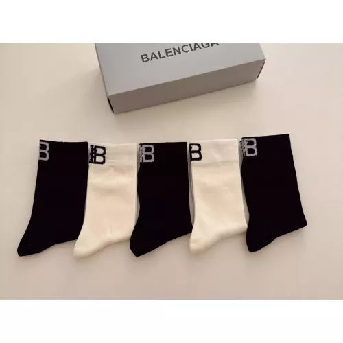 Replica Balenciaga Socks For Women #1378358 $29.00 USD for Wholesale