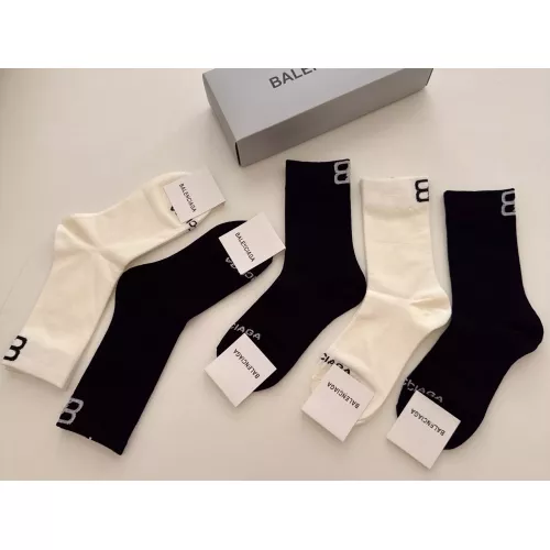 Replica Balenciaga Socks For Women #1378358 $29.00 USD for Wholesale
