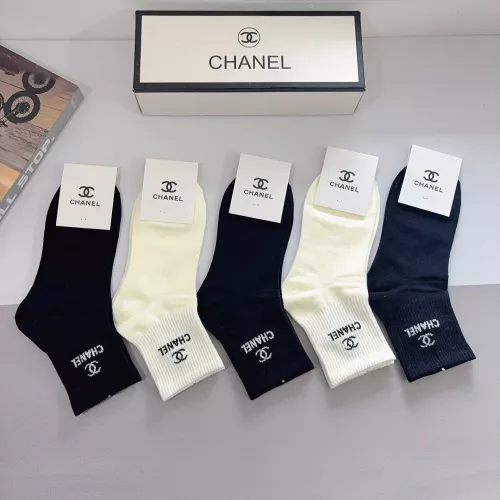 Replica Chanel Socks #1378359 $27.00 USD for Wholesale