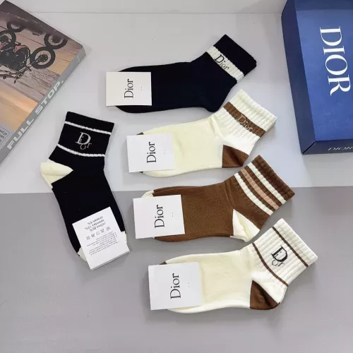 Replica Christian Dior Socks #1378361 $27.00 USD for Wholesale
