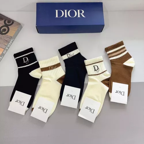 Replica Christian Dior Socks #1378361 $27.00 USD for Wholesale