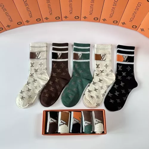 Louis Vuitton LV Socks #1378363 $29.00 USD, Wholesale Replica Louis Vuitton LV Socks