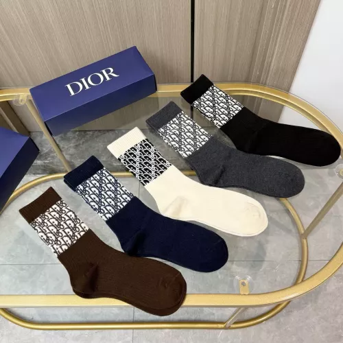 Replica Christian Dior Socks #1378372 $34.00 USD for Wholesale