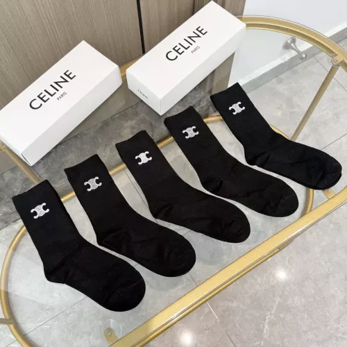 Replica Celine Socks #1378373 $36.00 USD for Wholesale