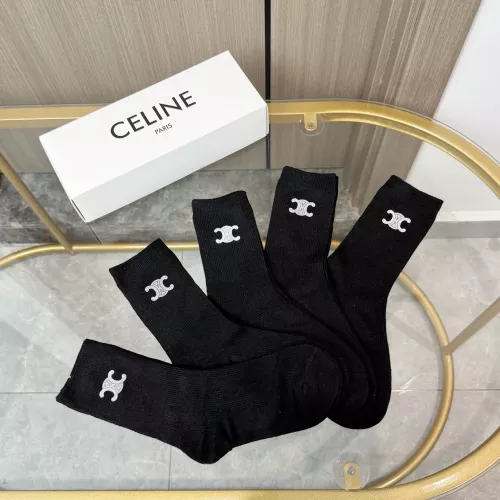 Replica Celine Socks #1378373 $36.00 USD for Wholesale